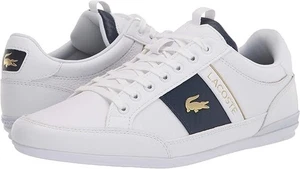 Zapatilla deportiva Lacoste Chaymon para hombre de cuero blanco blanco - Imagen 1 de 7