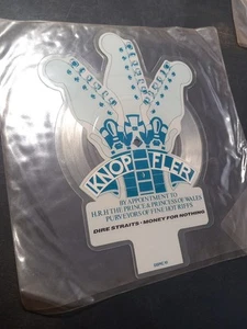 Dire Straits Money For Nothing 1985 UK Shaped 7 Inch Picture Disc - Picture 1 of 7