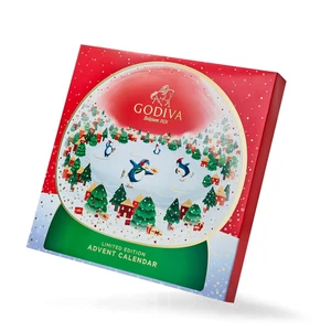 Indulge in Godiva's 2025 Limited Edition Snowglobe Chocolate Advent Calendar! - Picture 1 of 12