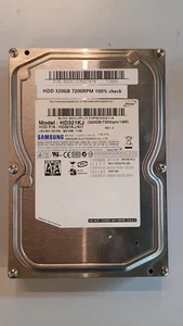 Samsung 3,5" HDD - 320GB - 7200RPM - Tested & wiped - Afbeelding 1 van 1