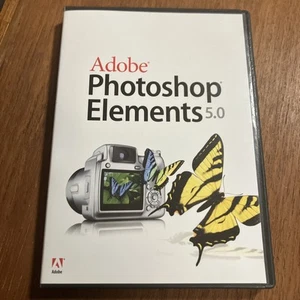 Adobe Photoshop Elements 5.0 Software - Photo Editor Win XP PC - Picture 1 of 4
