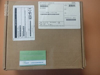 68Y8433 - IBM DS3512 / DS3524 1Gb iSCSI 4 Port Daughter Card, FRU 69Y2842 - Image 1 of 3