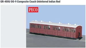 OO9 Schmal Peco GR-400U Composite-Reisebus L&B Lackierung unbeschriftet 009 HOe - Bild 1 von 12