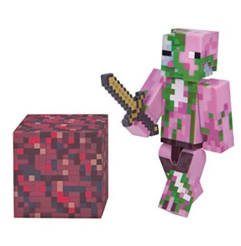 Minecraft Mine Craft Zombie Pigman Figure Pack Cover