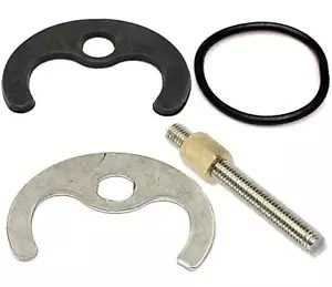 Kit fissaggio rubinetto mono lavabo 1 foro staffa bullone lavello cucina bagno AUMIX - Foto 1 di 2