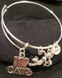 Pulsera Disney ARISTOCATS CATS Inspirada Tibetana Plata Dije $60 B001AR - Imagen 1 de 6