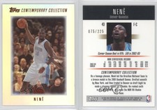 2003-04 Topps Contemporary Collection Red /225 Nene #43