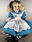 Disney 50th Anniversary Marie Osmond Porcelain Alice in Wonderland Doll 15"