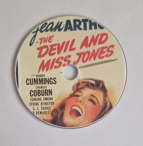 THE DEVIL AND MISS JONES 1941 DVD PUBLIC DOMAIN FILM JEAN ARTHUR, CHARLES COBURN - Imagen 1 de 1