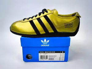 adidas Marathon Vin M `62 2007 Black Gold Gr. UK 8.5 / Eur 42 2/3 Special 025799 - Bild 1 von 12