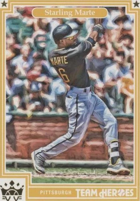 2019 Panini Diamond Kings - Starling Marte #TH-14