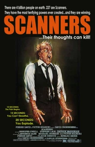 SCANNERS REPLICA 1981 MOVIE POSTER - Bild 1 von 1