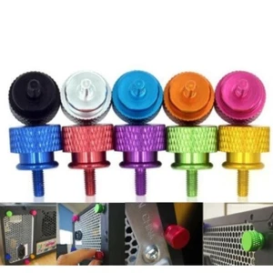 Colored Aluminum Thumb Screws 6-32 for PC Case Enclosure Side Panels - Picture 1 of 18