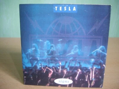 Tesla - Signs cd single 3 tracks Foto 1 de 2