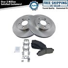 Front Ceramic Brake Pad & Disc Rotor Kit for Chevy Equinox Saturn Vue