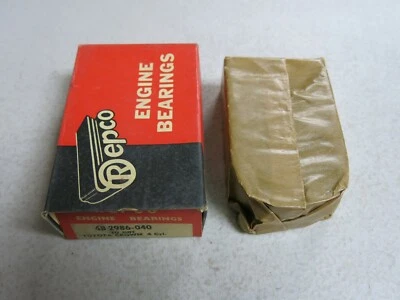 Juego de cojinetes principales del cigüeñal del motor Repco 4B2986 040 se adapta a Toyota Crown 4 cilindros Foto 1 de 2