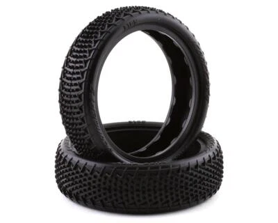 JConcepts Fuzz Bite LP 2.2" 2WD Front Buggy Carpet Tires (2) - Image 1 of 2
