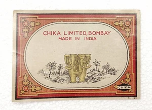 Vintage Original Chika Limited, Bombay Lables Collections - Picture 1 of 4