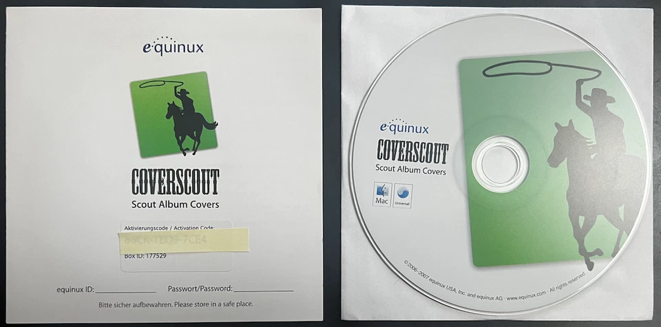 NEW COVERSCOUT for Mac (2007) by Equinox - Image 1 of 1