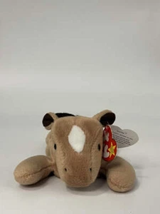 Extraordinary 1995 Ty Beanie Baby Derby Horse Rare PVC Tag Errors - Picture 1 of 8