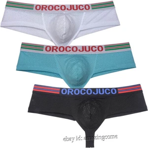 Slip pugile sportivo uomo biancheria intima hipster bikini bauli brasiliani fondo bikini - Foto 1 di 19