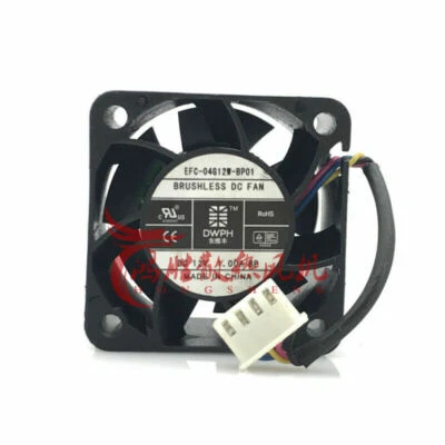1pc DWPH EFC-04G12W-BP01 4028 12V 1.00A 40mm dual ball violence cooling fan 4pin - Image 1 of 4
