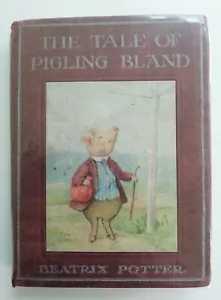 THE TALE OF PIGLING BLAND BY BEATRIX POTTER FIRST EDITION 1913 - RED VARIANT - Picture 1 of 24