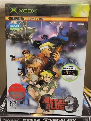 Metal Slug 3 First Print LE (2004) Brand New Factory Sealed Japan Xbox Import - Image 1 of 4