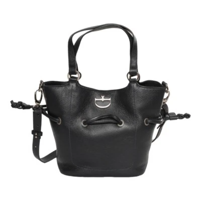 Bolso Lamarthe The Parisienne Collection Mujer Cuero Bolso de Mano Negro Elegante ¡NUEVO! Foto 1 de 2