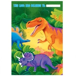 DINOSAURIER T-REX Thema x8 LOOT TASCHEN Geburtstag Party Jungen Mädchen Geschenk Goodie Taschen - Bild 1 von 1