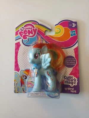 MLP G4 RAINBOW DASH CUTIE MARK MAGIC Hasbro new sealed excellent very rare - Immagine 1 di 2