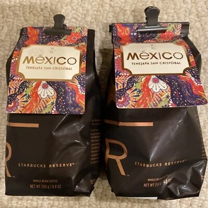 Starbucks RESERVE Mexico Tenejapa Mischung ganze Bohnen 8,8 Oz Beutel - 2 Beutel - Bild 1 von 3