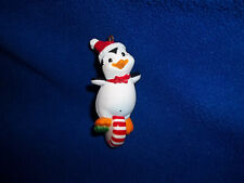 Hallmark 1983 Peppermint Penguin Keepsake Ornament Christmas Candy QX4089