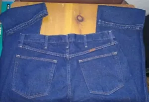 Men's RUSTLER Blue Denim jeans 34 x 34 - Picture 1 of 6