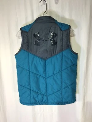 Chaleco acolchado Under Armour juvenil color azul/gris talla juvenil M Foto 1 de 4