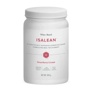 ISAGENIX - IsaLean - Whey Protein Powder - Strawberry - 14 Servings - 860g - Picture 1 of 9