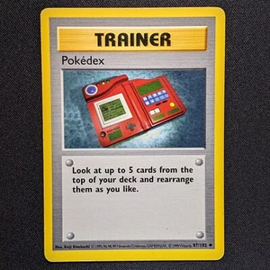 Pokedex 87/102 Shadowless Base Set Pokemon 1999 - LP/MP - Picture 1 of 2