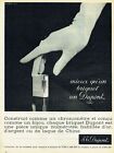 publicité Advertising 0821 1960  Briquet S.T Dupont  conçu comme un bijou