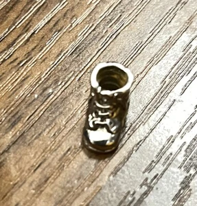 Silber Baby Stiefeletten Europäische Perlen Charm Menge 2 - Bild 1 von 7