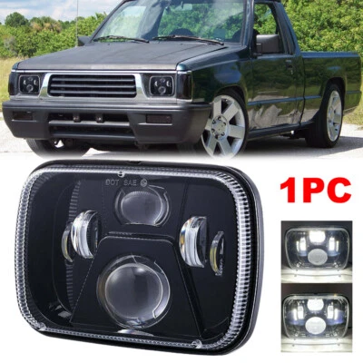 Faro LED de 7x6"" 5x7 pulgadas sellado haz alto-bajo para Mitsubishi Mighty Max Nissan Foto 1 de 4