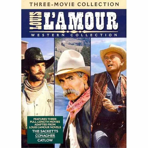 Louis L Amour Western Collection (The Sacketts, Catlow, Conagher) Region 4 DVD - Image 1 of 1