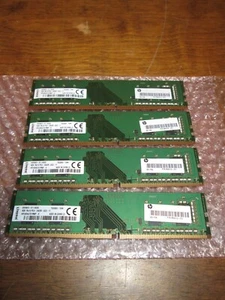 KINGSTON 16 GB (4x4 GB) DDR4 1RX16 PC4-2400R-UC0-11 RAM DESKTOP - Foto 1 di 3