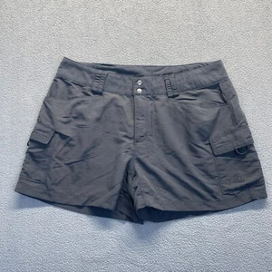 The North Face Cargo Shorts Womens Size 10 Gray Chino Pockets, Casual,Zipper - Picture 1 of 12