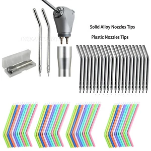 Dentista Air Water Spray Triple Syringe Solid Alloy /Plastic Nozzles/Tips/Tubes - Imagen 1 de 39