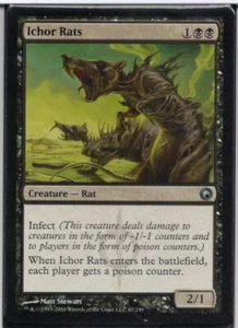 1x Ichor Rats - Scars of Mirrodin - Near Mint - Imagen 1 de 1