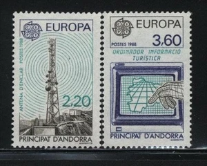 Europa by ANDORRA French MNH Sc 363-64 Value $ 8.00 - Picture 1 of 1