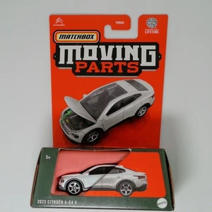 Matchbox Moving Parts 2023 Citroën ë-C4 X white Moving Parts 40/54 - Picture 1 of 2