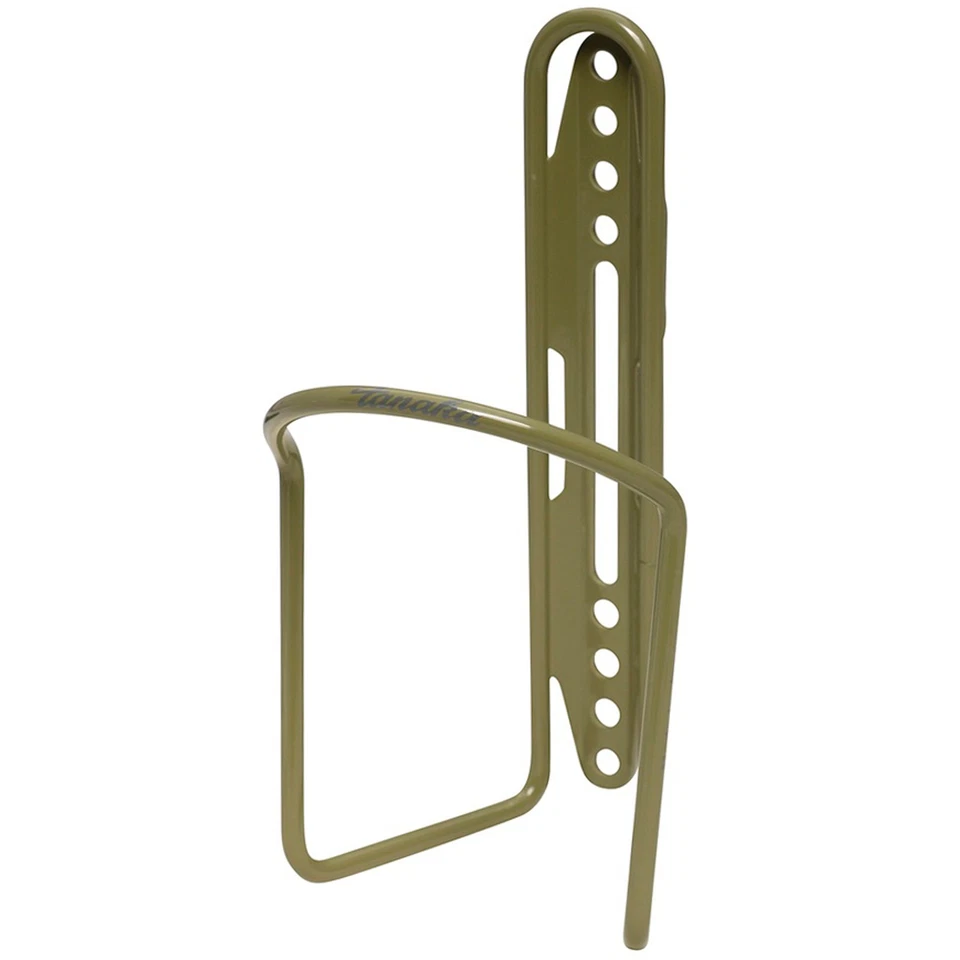 Jaula para botellas de aluminio sin curvas Tanaka 8 movimientos para bicicleta - caqui, ajustable, Foto 1 de 1