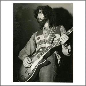 Jimmy Page Boat Club Nottingham 1971 Press Photograph (UK) - Imagen 1 de 2