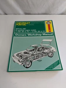 Haynes Automotive Repair Manual 449 Chevrolet Chevette Pontiac T1000 1976-1987 - Picture 1 of 8